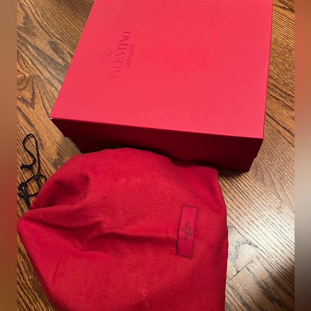 Valentino Shoe Box And Dust Bag